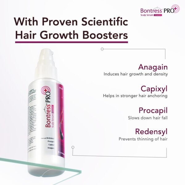 Bontress PRO+ Scalp Serum 60 ml Serum for Hair Growth & Hair Fall