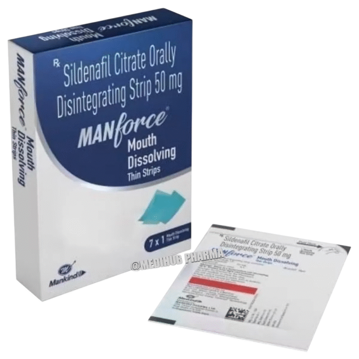 Manforce Mouth Dissolving Thin Strip (07 Strips Pack) - Medihub Pharma