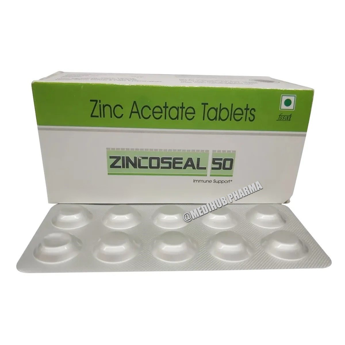 Zincoseal 50 Tablet 10 Tab Strip