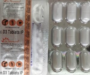 Vcalci Calcium Vitamin D3 Tablets 15 Tab Strip