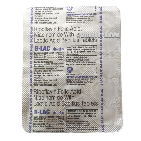 B-Lac Mouth Ulcer Tablet 15 Tablet Strip