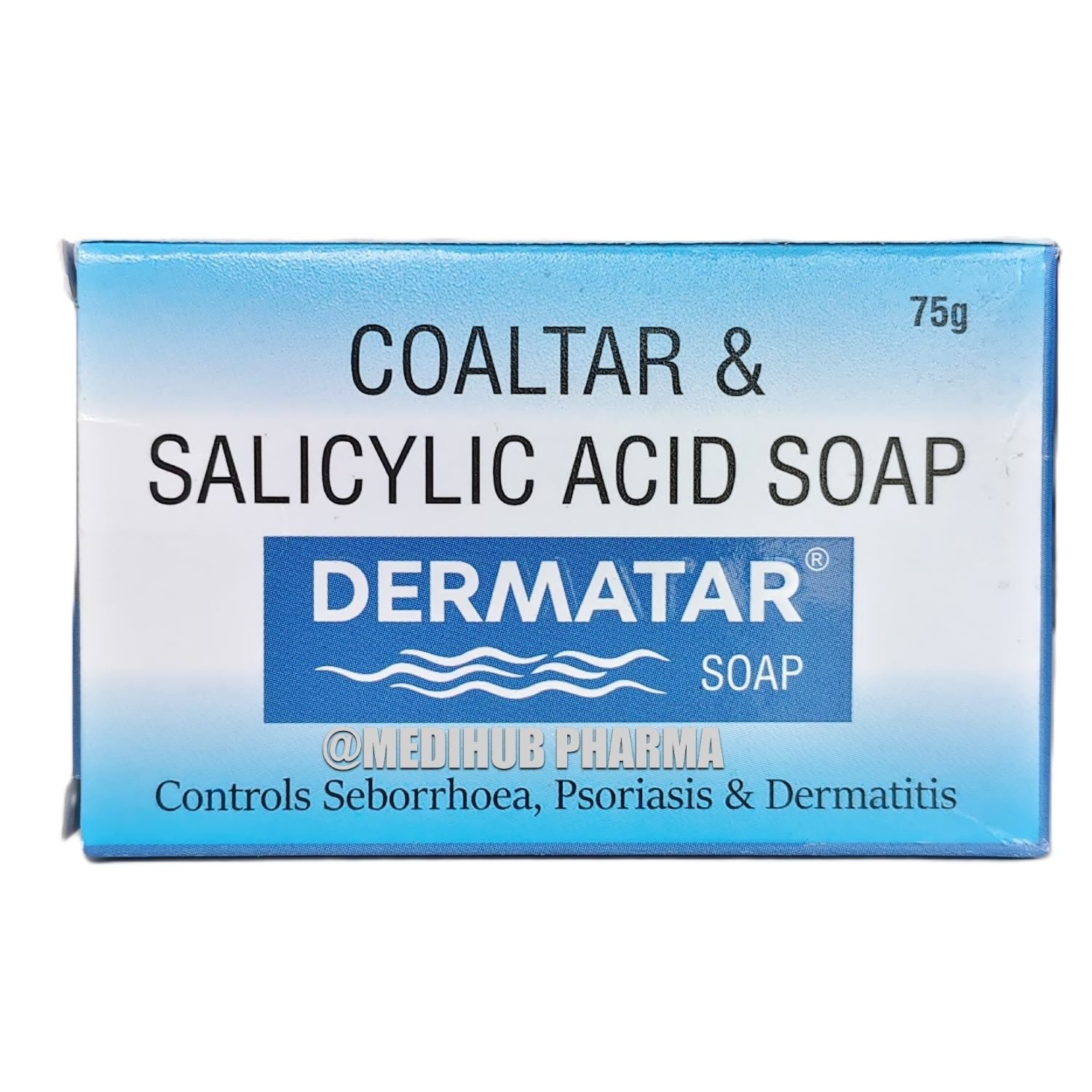 Dermatar Soap Coal Tar and Salicylic Acid Soap 75gm
