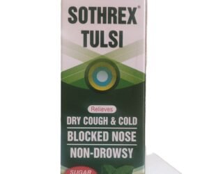 Sothrex Tulsi Syrup 100ml Dry Cough Cold Relief